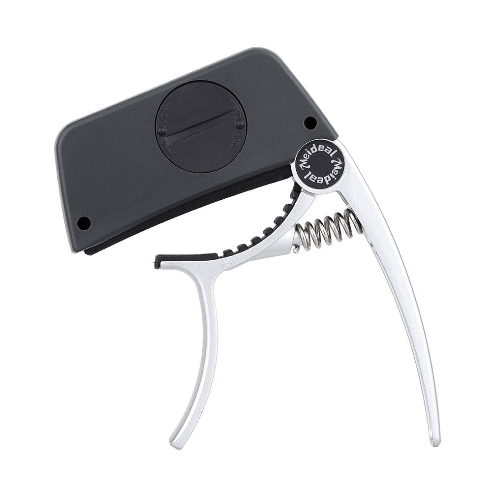 Helvano | 2-in-1 Gitarren-Capo mit Stimmgerät