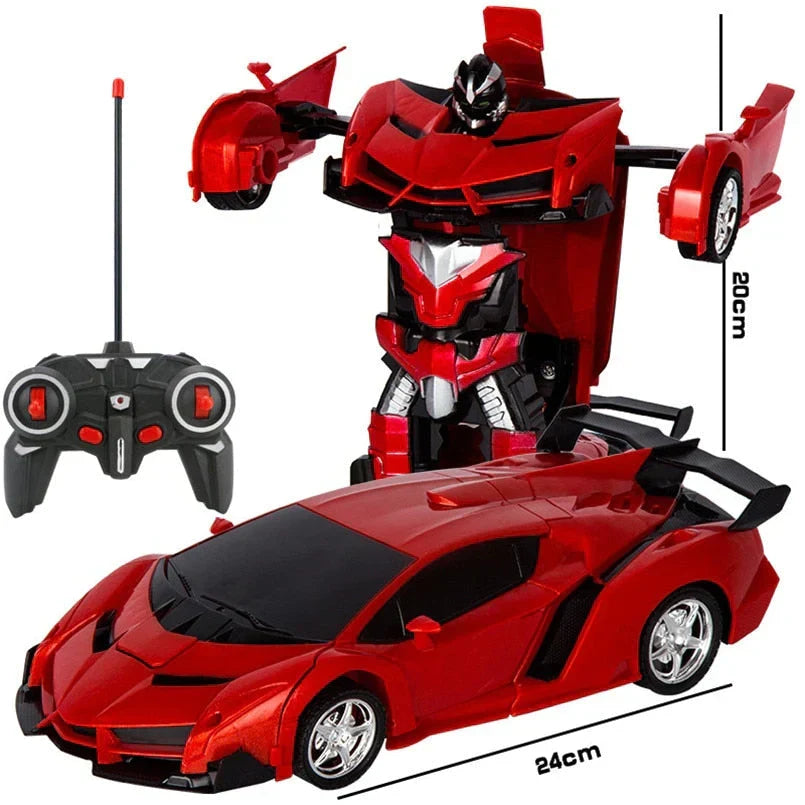 Helvano | Ferngesteuertes Transformer-Auto Roboter