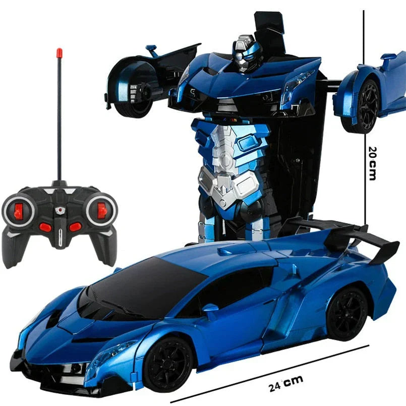 Helvano | Ferngesteuertes Transformer-Auto Roboter