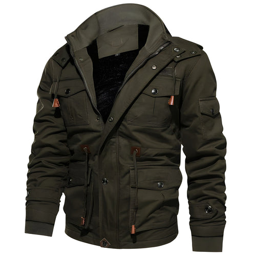 Helvano | Militärjacke mit mehreren Taschen für Herren
