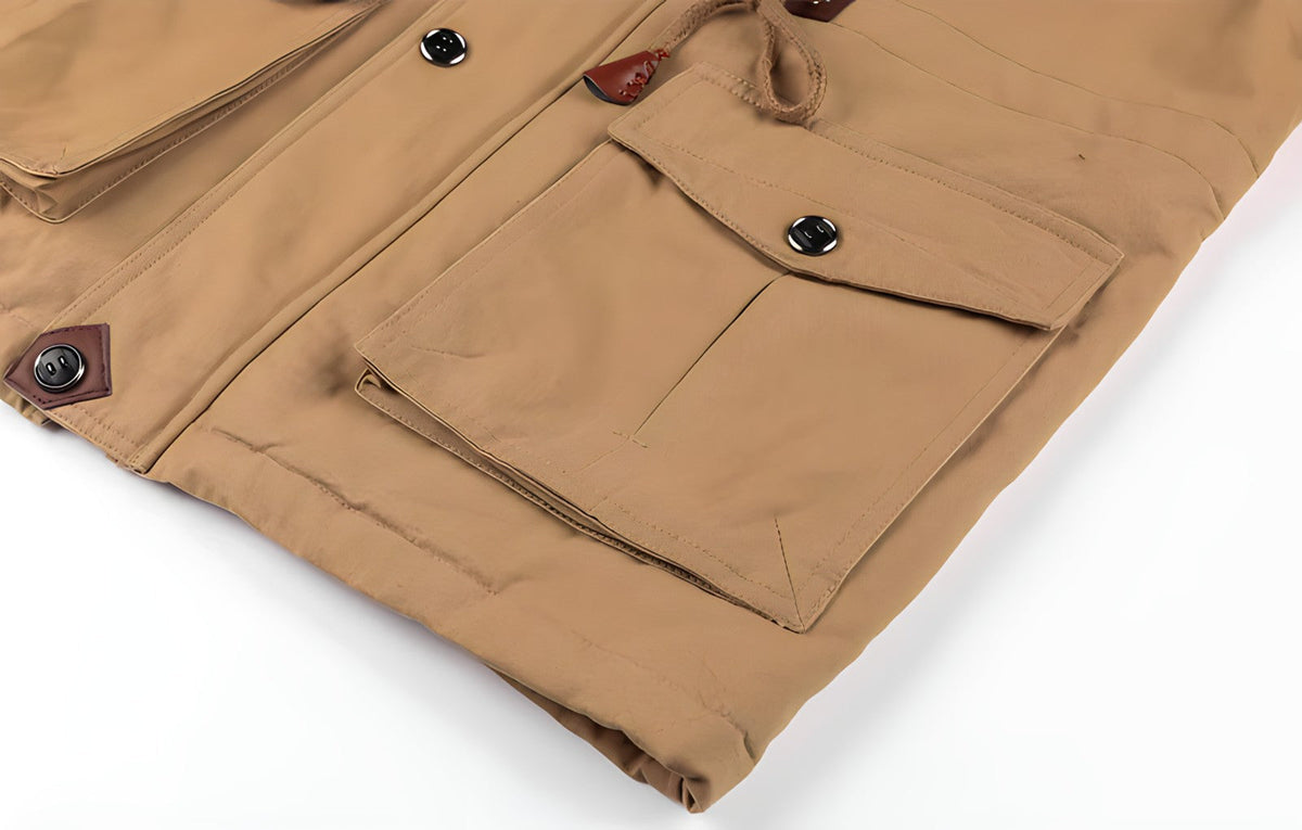 Helvano | Militärjacke mit mehreren Taschen für Herren