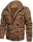 Helvano | Militärjacke mit mehreren Taschen für Herren