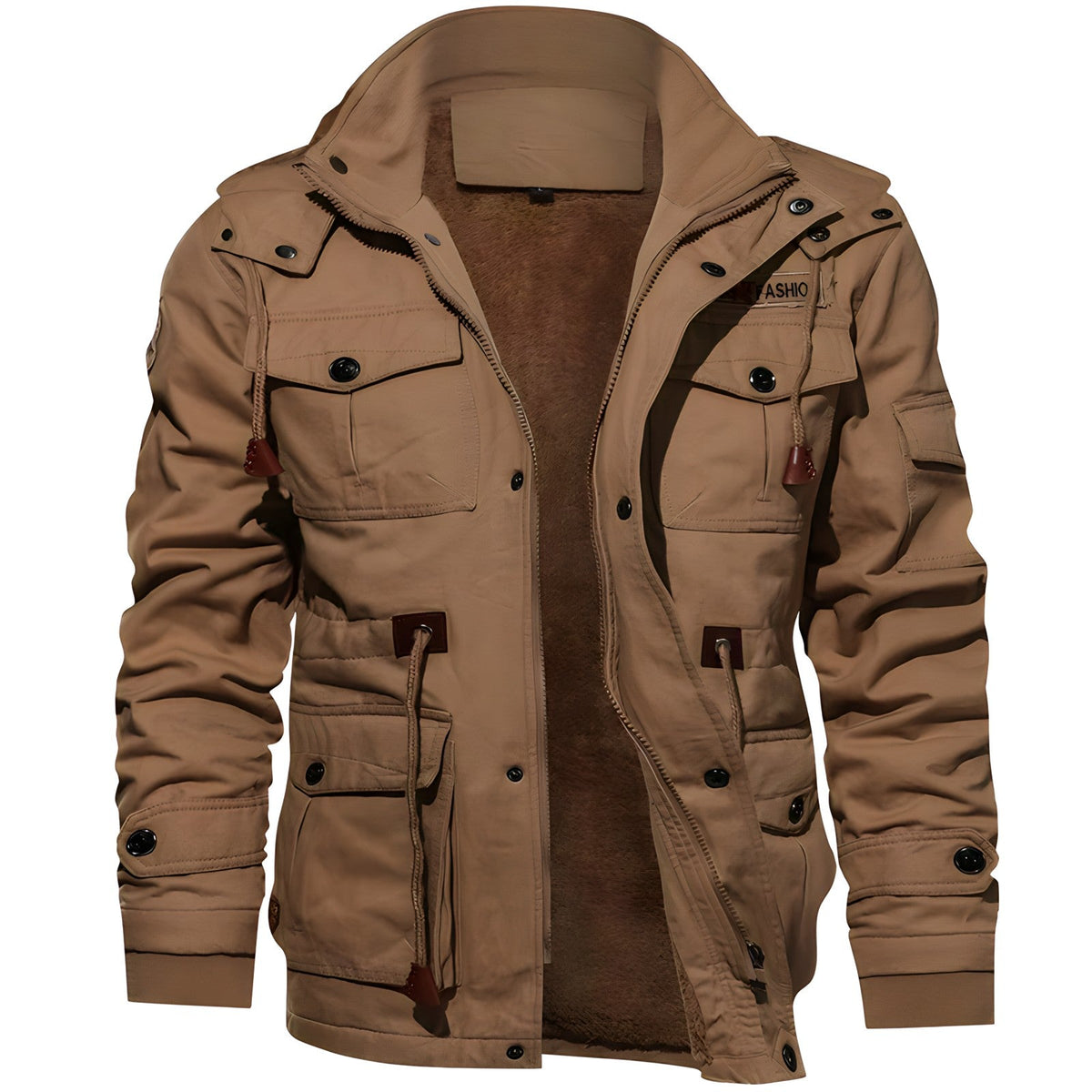 Helvano | Militärjacke mit mehreren Taschen für Herren