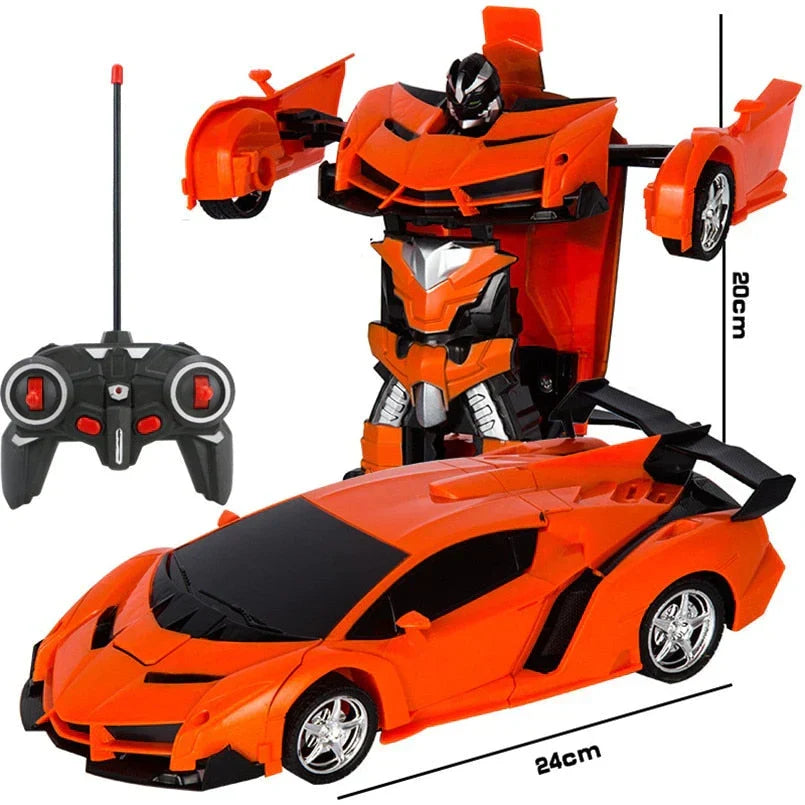 Helvano | Ferngesteuertes Transformer-Auto Roboter