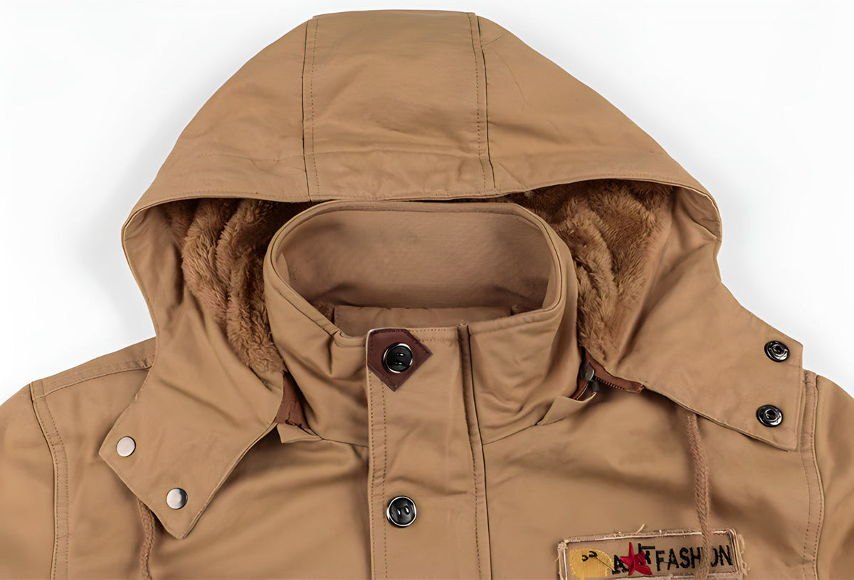 Helvano | Militärjacke mit mehreren Taschen für Herren