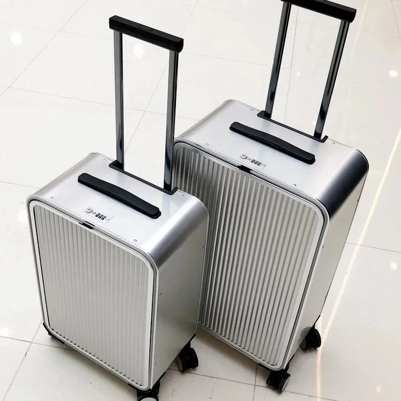 Helvano | Aluminium-Hartschalenkoffer für Reisen