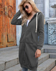 Helvano | Langes Sweatshirt für Damen
