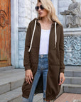 Helvano | Langes Sweatshirt für Damen