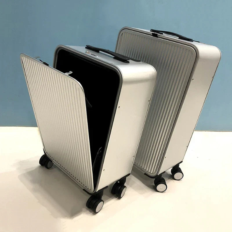Helvano | Aluminium-Hartschalenkoffer für Reisen