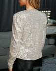 Helvano | Schicke Damen-Jacke mit Pailletten