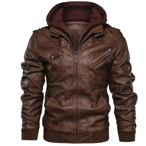 Helvano | Herren-Lederjacke in Braun