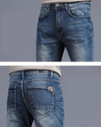 Helvano | Herren Jeans mit geradem Bein in Blau
