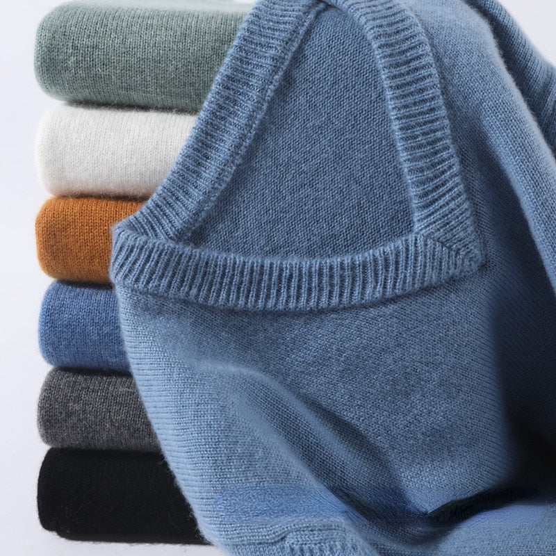 Helvano | Herren-Pullover mit Rundhals