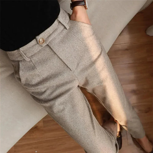 Helvano | Elegante Damenhose in Beige