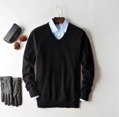 Helvano | Herren-Pullover mit V-Ausschnitt