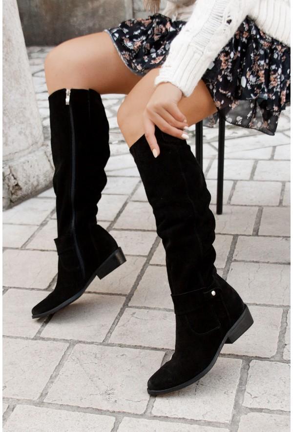 Helvano | Warme Wildleder-Stiefel für Damen