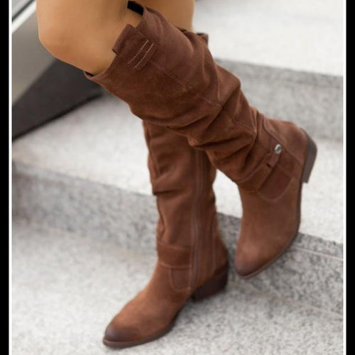 Helvano | Warme Wildleder-Stiefel für Damen
