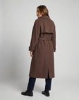 Helvano | Oversized Wollmantel für Damen