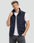 Helvano | Herren Outdoor-Gilet mit Reissverschluss