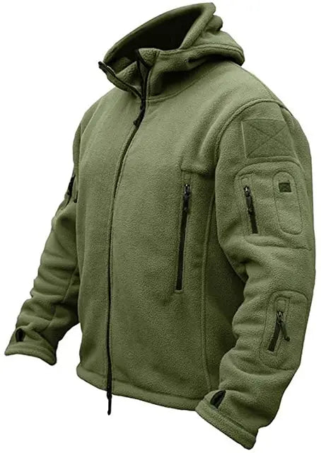 Helvano | Taktische Fleece-Kapuzenjacke für Herren