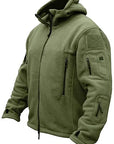 Helvano | Taktische Fleece-Kapuzenjacke für Herren