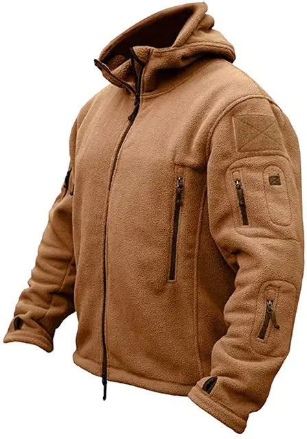 Helvano | Taktische Fleece-Kapuzenjacke für Herren
