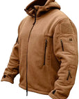 Helvano | Taktische Fleece-Kapuzenjacke für Herren