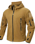 Helvano | Taktische Fleece-Kapuzenjacke für Herren