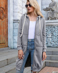 Helvano | Langes Sweatshirt für Damen