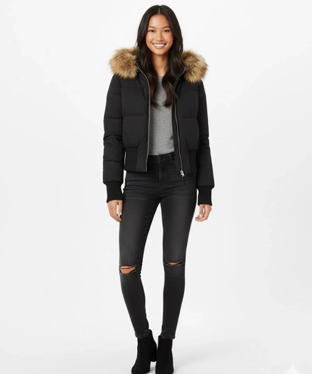 Helvano | Gesteppte Winterjacke mit Kapuze für Damen