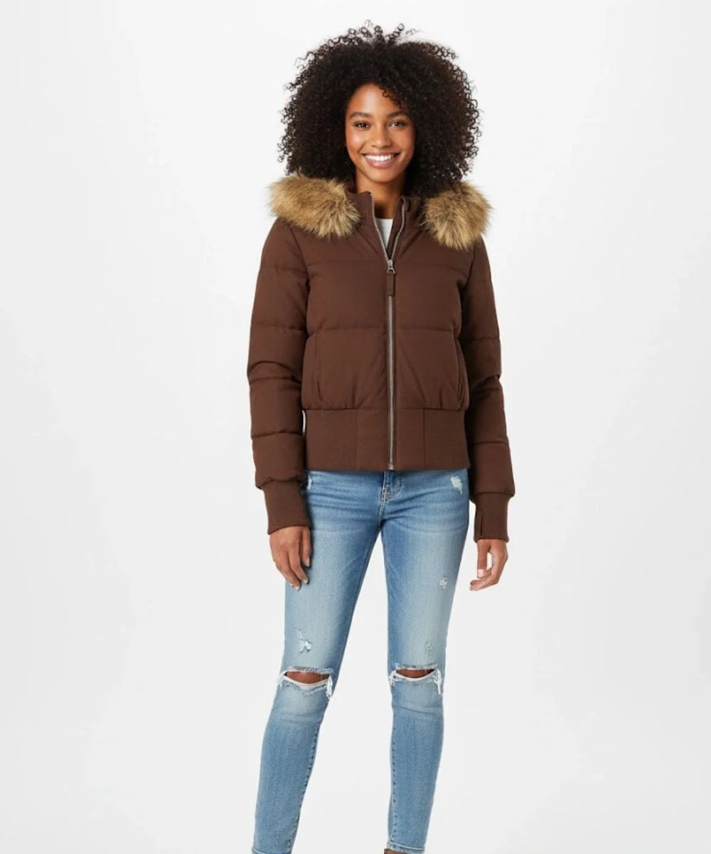 Helvano | Gesteppte Winterjacke mit Kapuze für Damen