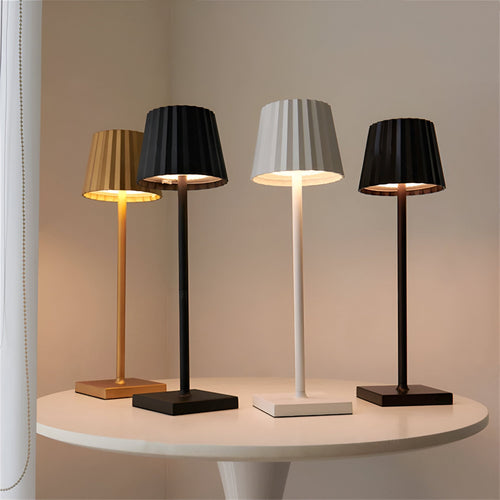 Helvano | Kabellose LED-Tischlampe mit Akku, dimmbar