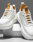 Helvano | Flache Ankle-Boots für Damen in Weiss