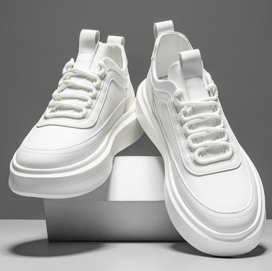 Helvano | Flache Ankle-Boots für Damen in Weiss