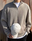 Helvano | Herren Troyer-Pullover mit Zip