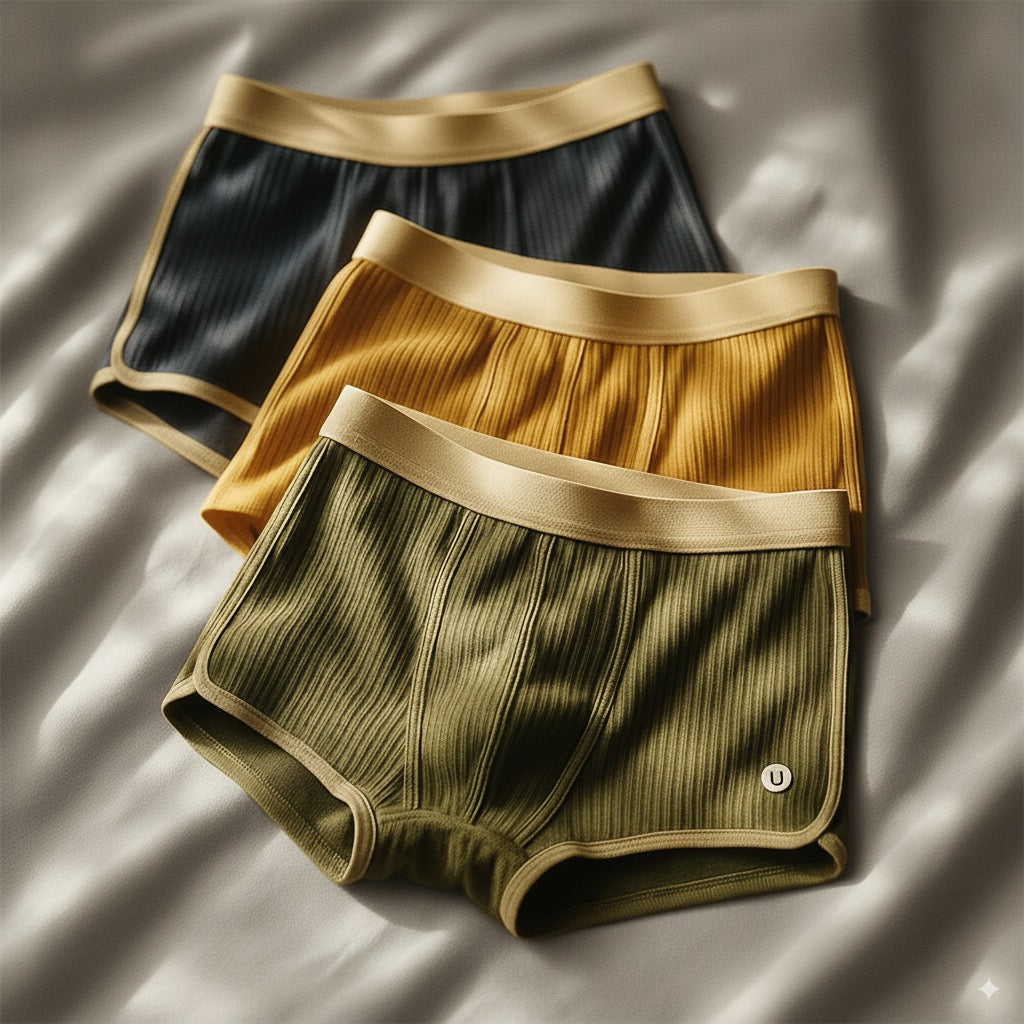 Helvano | Herren-Boxershorts aus Bio-Baumwolle (3er-Pack)