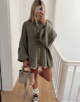 Helvano | Oversized Woll-Cardigan für Damen