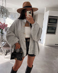 Helvano | Oversized Woll-Cardigan für Damen