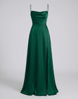 Helvano | Elegantes Seiden-Maxikleid für Damen