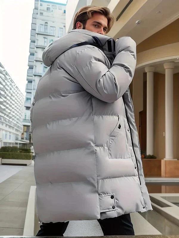 Helvano | Warme Winterjacke für Herren in Schwarz