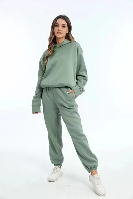 Helvano | Hoodie & Jogginghose Set für Damen