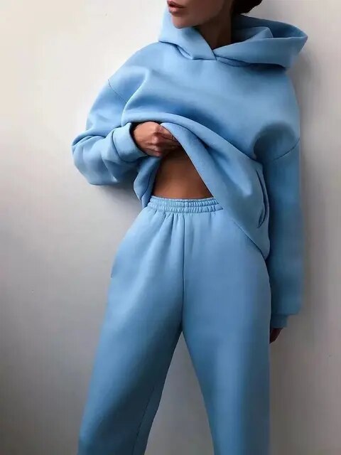 Helvano | Hoodie &amp; Jogginghose Set für Damen