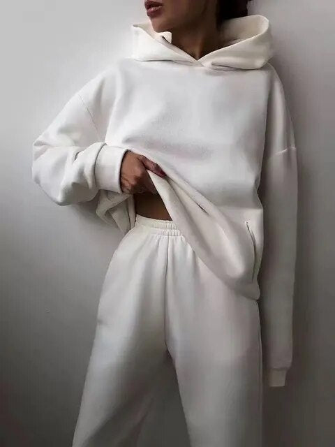 Helvano | Hoodie &amp; Jogginghose Set für Damen
