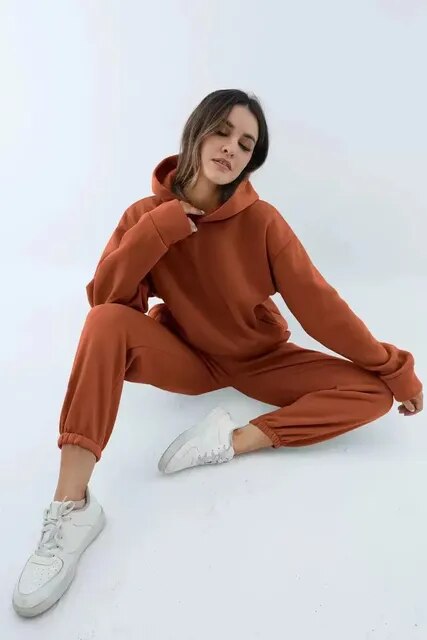 Helvano | Hoodie &amp; Jogginghose Set für Damen