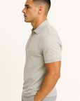 Helvano | Modernes Herren-Poloshirt mit kurzem Zip