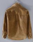 Helvano | Gerippte Herrenjacke mit Knopfleiste