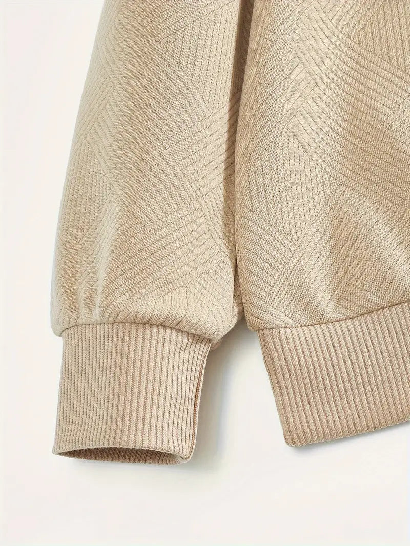 Helvano | Leichter Strickpullover mit Reissverschluss für Herren