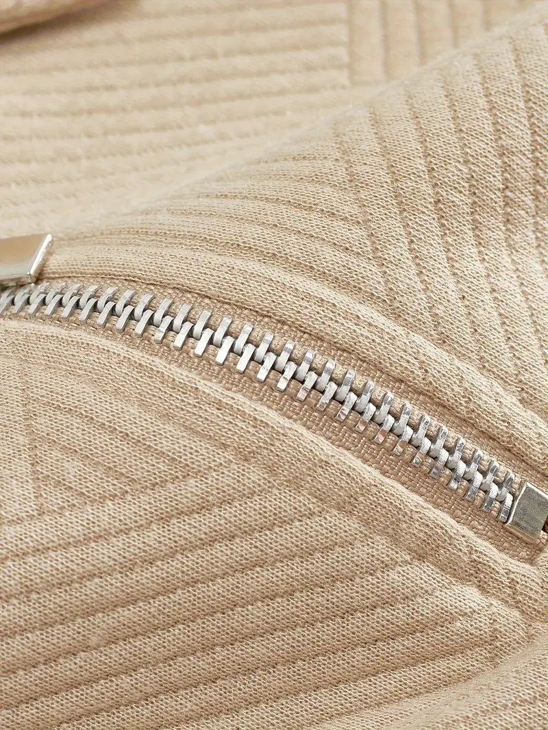 Helvano | Leichter Strickpullover mit Reissverschluss für Herren
