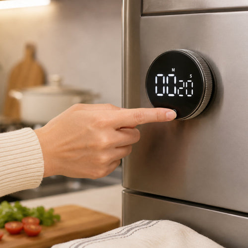 Helvano | Digitaler Küchentimer mit Magnet