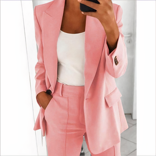 Helvano | Blazer-Set für Damen – Jacke und Hose